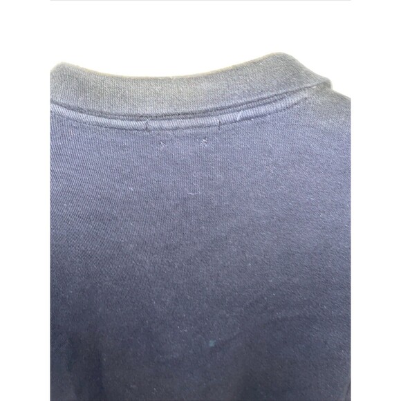 Polo Ralph Lauren Estate Rib Men’s Sweat Shirt Size Medium Black Flesh Pony - Picture 9 of 12